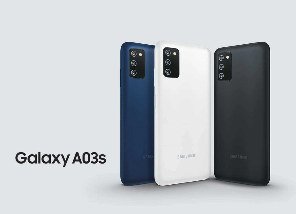 Samsung A03s 32GB 4G Alb (nou) sau Albastru (sigilat) Display 6.5 inch