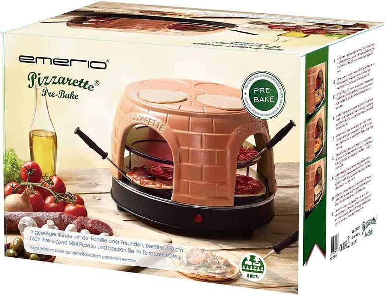 ПРОМО 2г Гаранция Нова Мощна Фурна за Пици Emerio Pizzarette PO-115984
