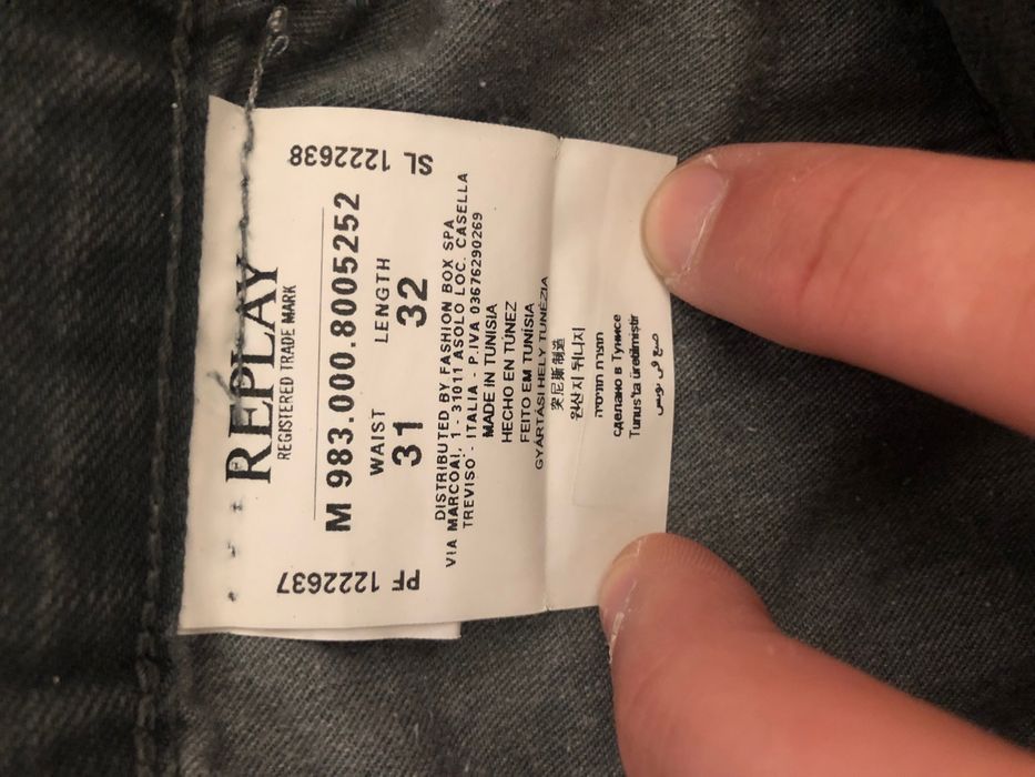 Blugi dama Replay 31 M/L