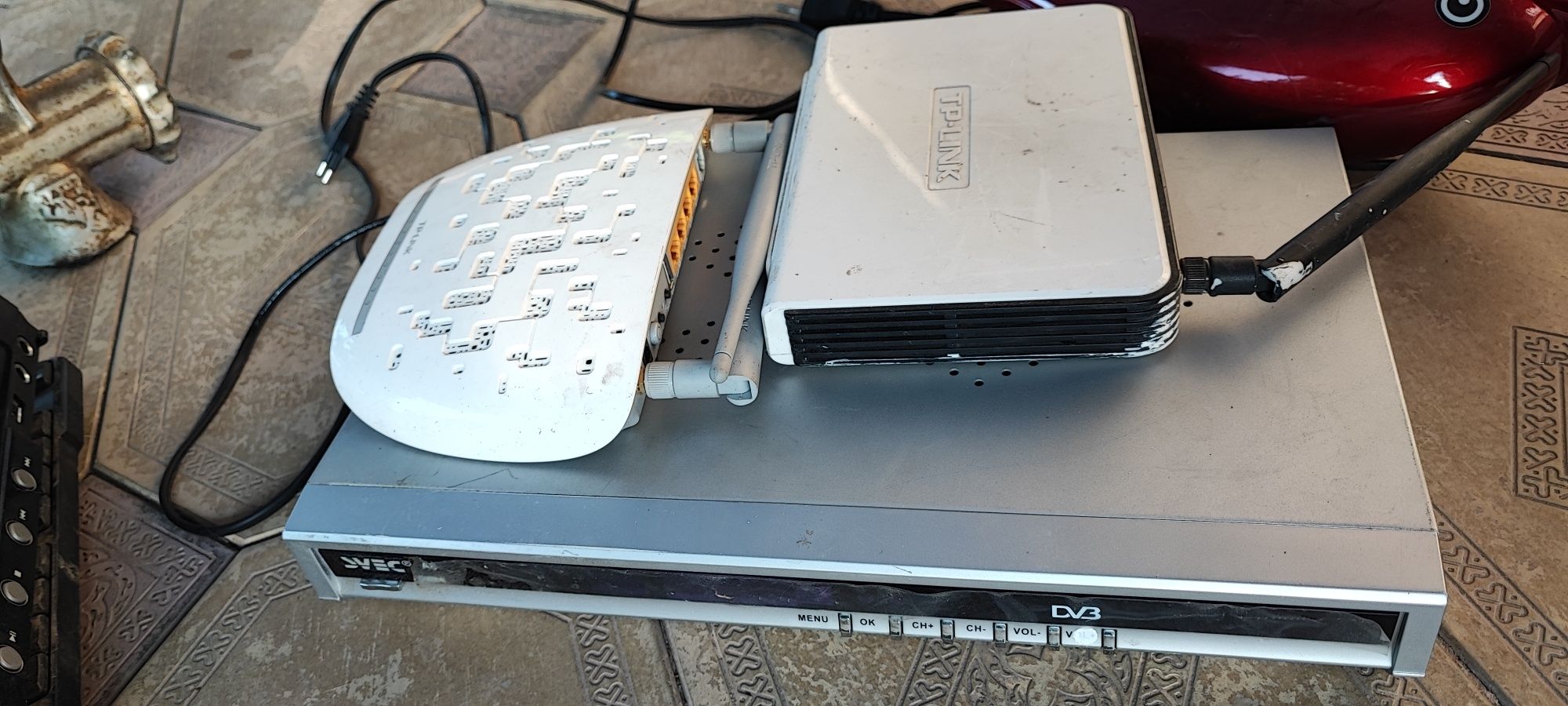 Роутера и dvd player