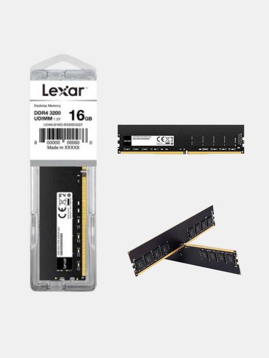 Оперативная память Lexar 16 ГБ DDR4 3200 МГц
