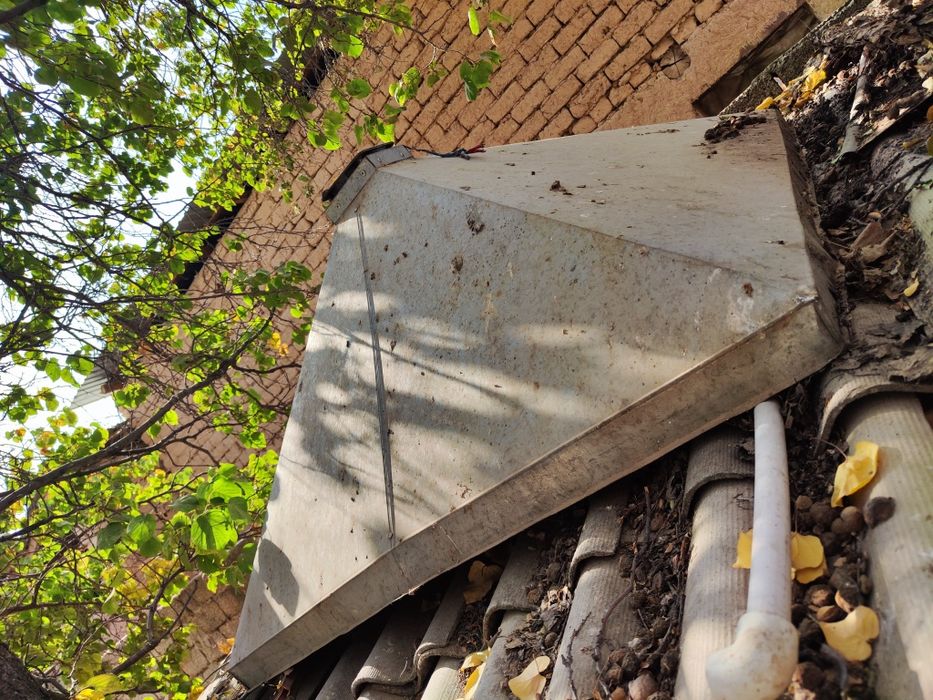 Вытяжка дымоход витичка витшка