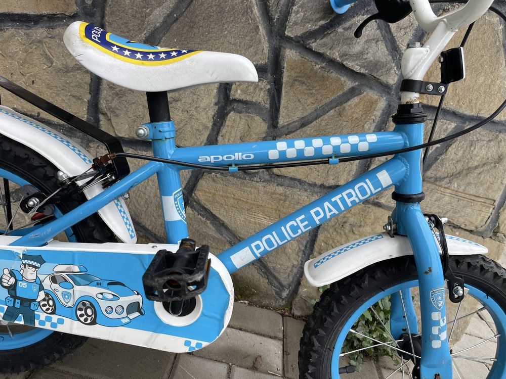 Bicicleta copii police patrol roti 14”