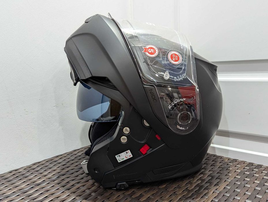 Casca moto Nolan N100-6 N-Com, marime M - Flip-up, ochelari de soare
