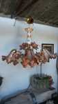 Vând Candelabru vechi in forma de petale flori