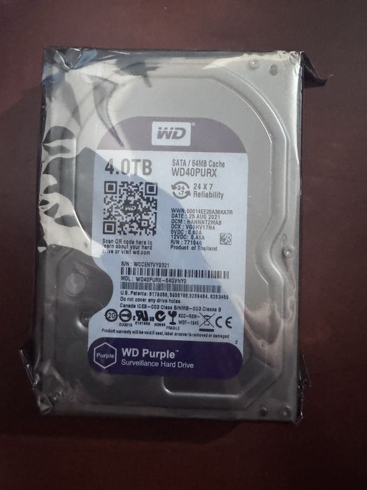 Продам новые жесткие диски Hdd WD 4 tb