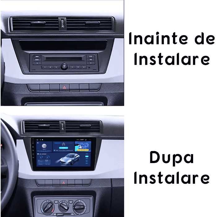 Navigatie Skoda Fabia 2015, 4GB RAM/64GB ROM, Android 14