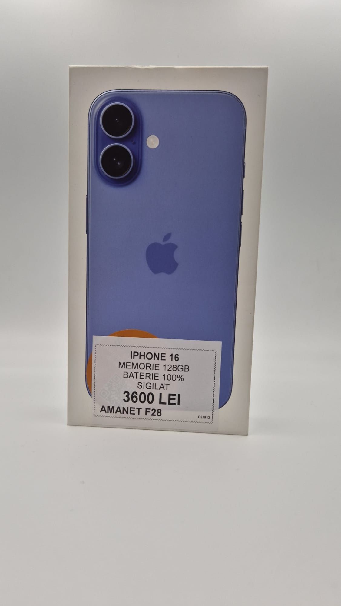 Amanet F28: Iphone 16 128 GB SIGILAT