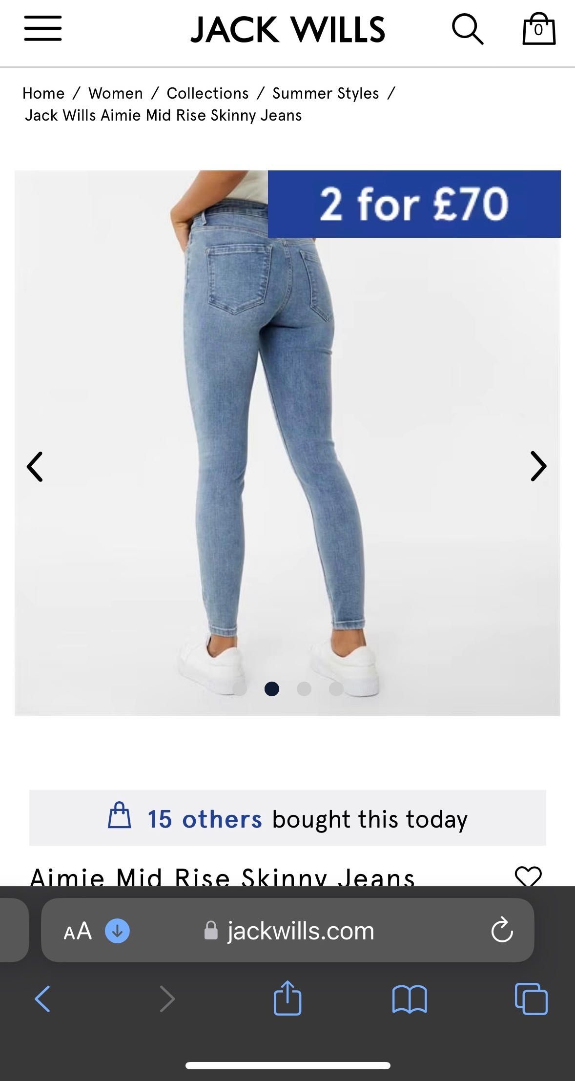 Дънки Jack Wills