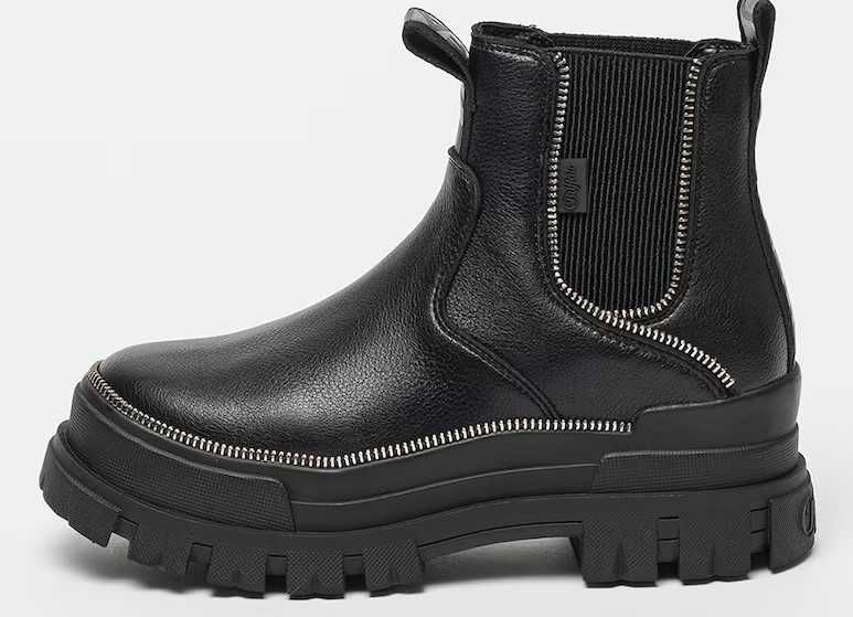 Buffalo - Боти от еко кожа с масивна подметка