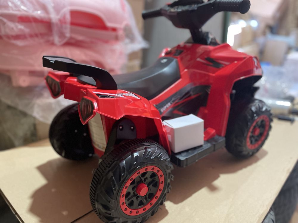 Atv electric copii Nichiduta Power X Speed 12V 4.5Ah, Roti rezistente