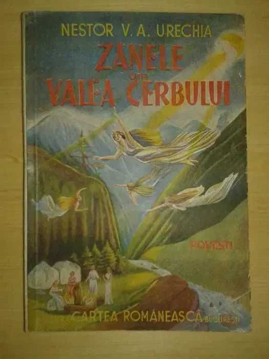 Carte veche Zanele din Valea Cerbului