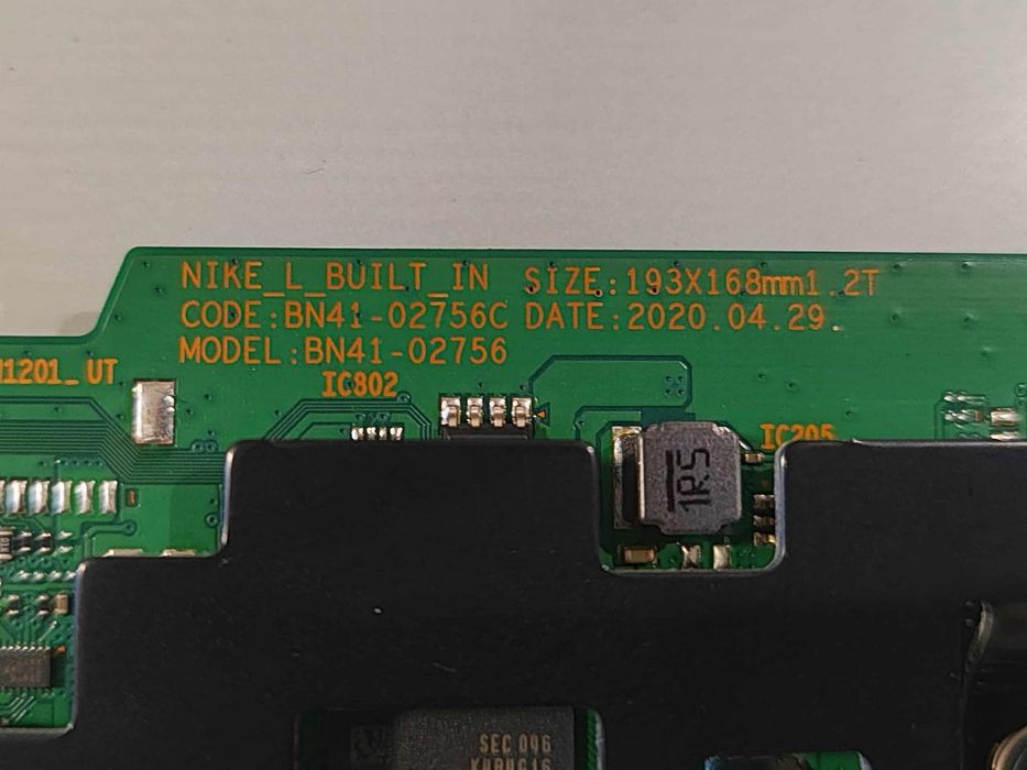 Main board BN41-02756 от TV Samsung UE55TU8072U Power BN44-01054A