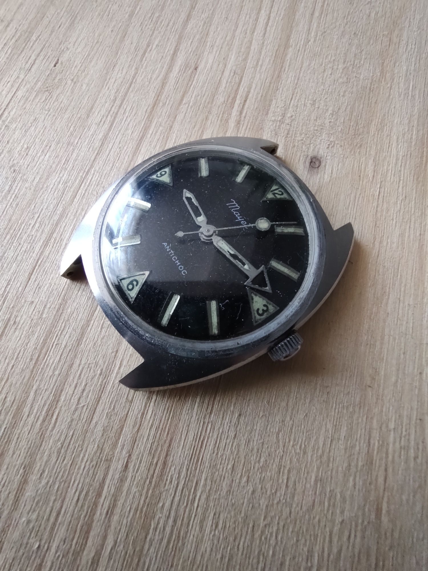 Ceas mecanic vintage tip diver carcasa inox 35 mm fc