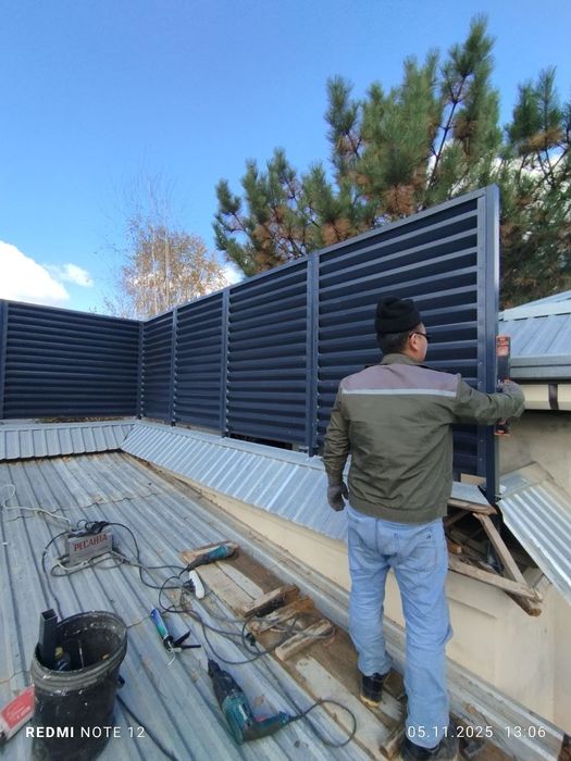 Жалюзи забор ограждения