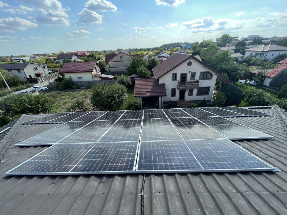 Montaj panouri fotovoltaice ( solare )