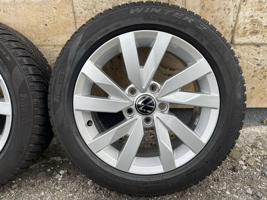 Jante Roți 16 VW Caddy Jetta Golf 5 6 7 8 Anvelope iarna 205 55 R16