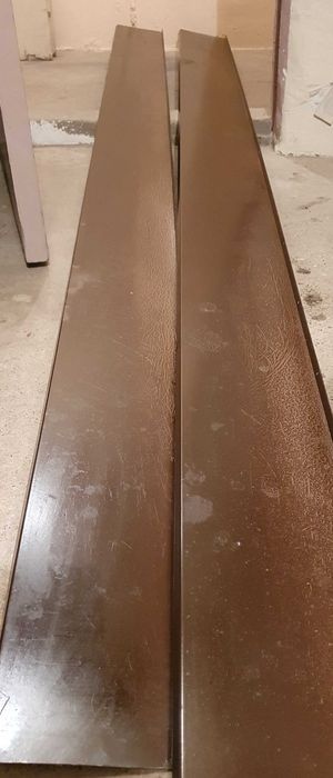 Glaf/pervaz exterior/ interior din aluminiu culoare maro – lățime 18cm