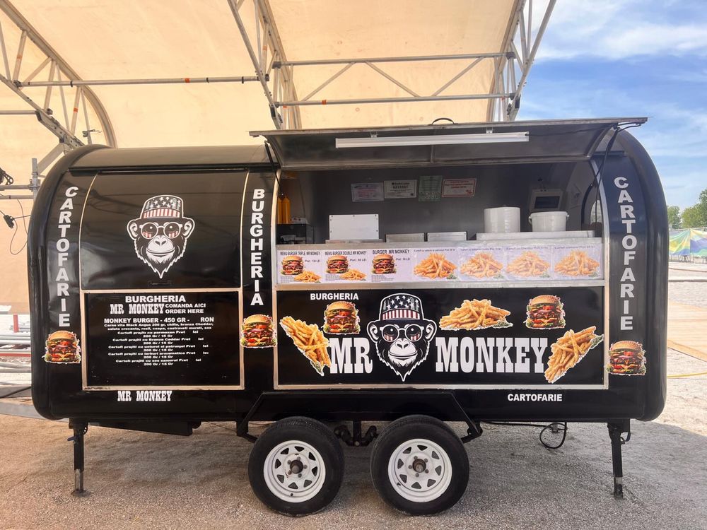 Rulota Food truck complet utilata