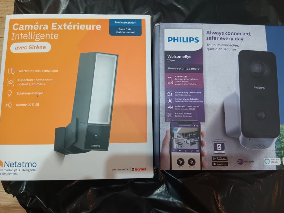 Camere de supraveghere Netafmo si Philips WelcomeEye