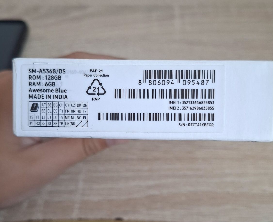 Samsung galaxy a 53 Dual sim 5G
