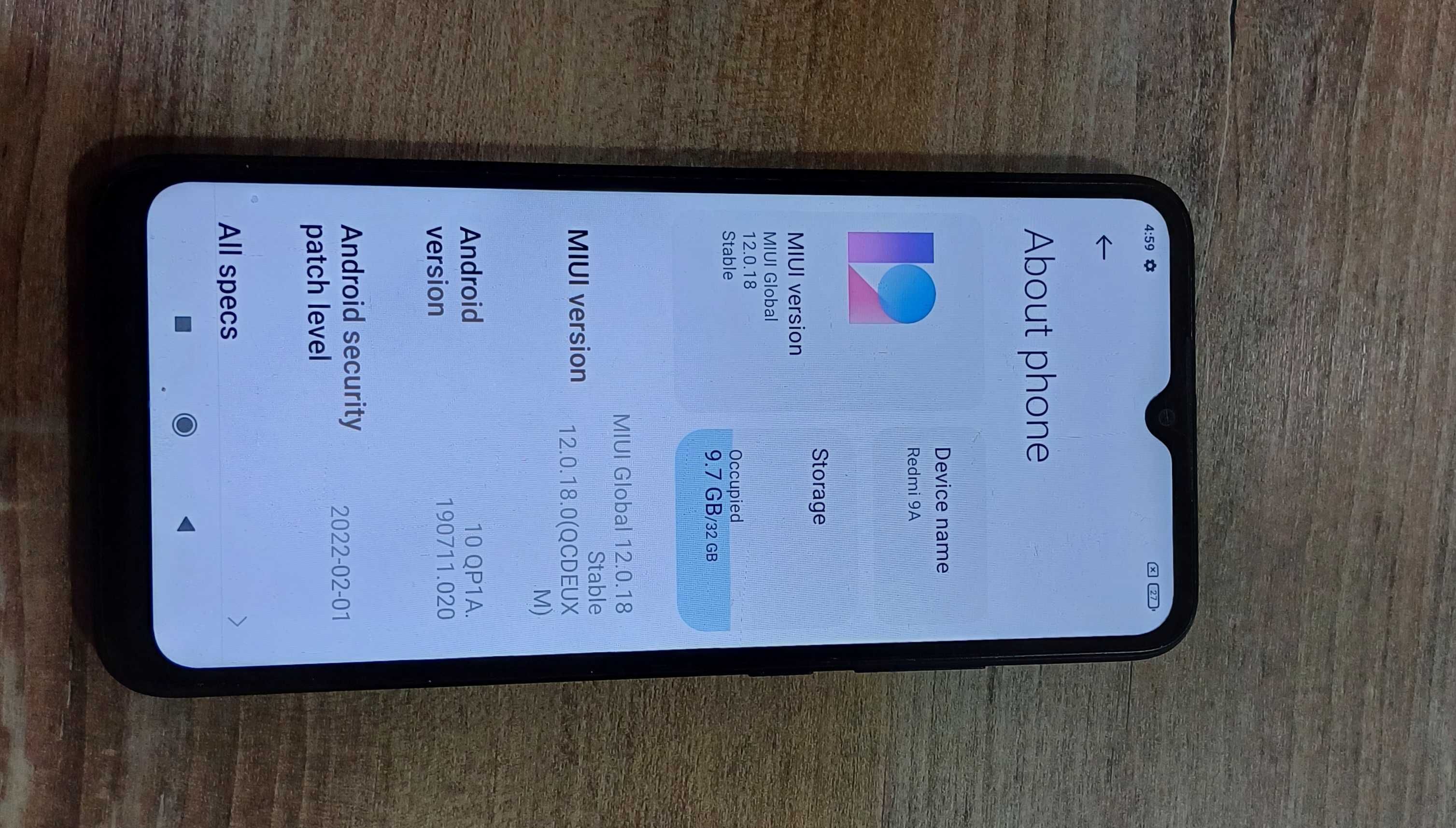 телефон redmi 9a