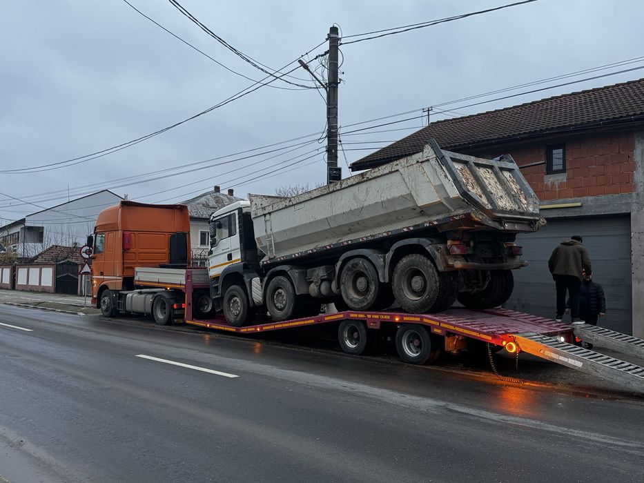 Trailer Transport cap tractor /utilaje / inchiriere trailer