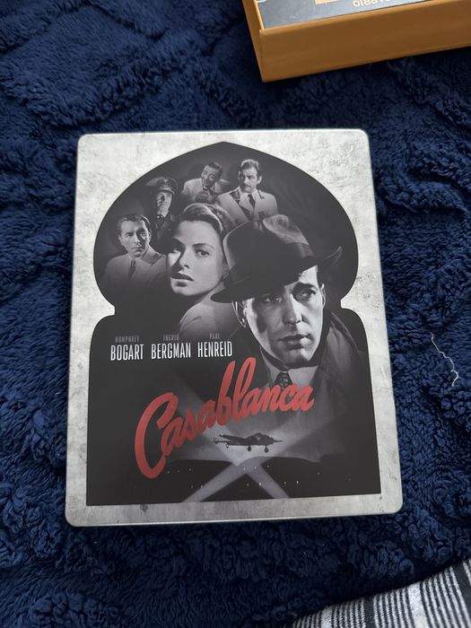 Film casa blanca de colectie steel book