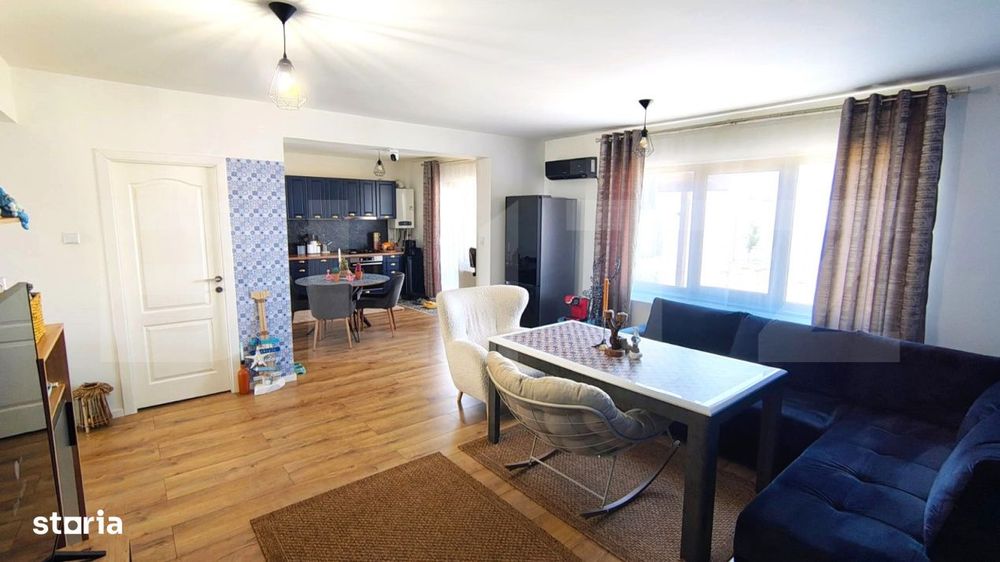 Casa individuala pe parter, 99 mp utili, teren 467 mp in zona Carcea