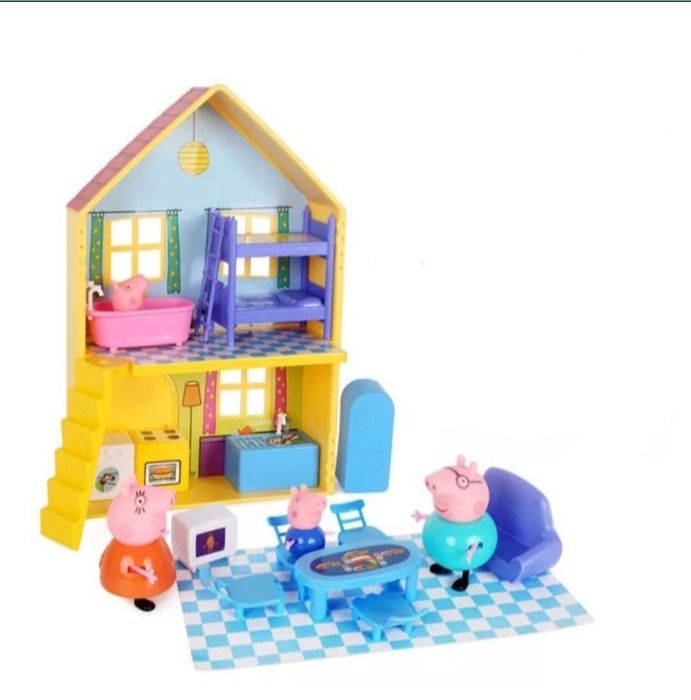 Къща на Пепа пиг с фигурки и обзавеждане