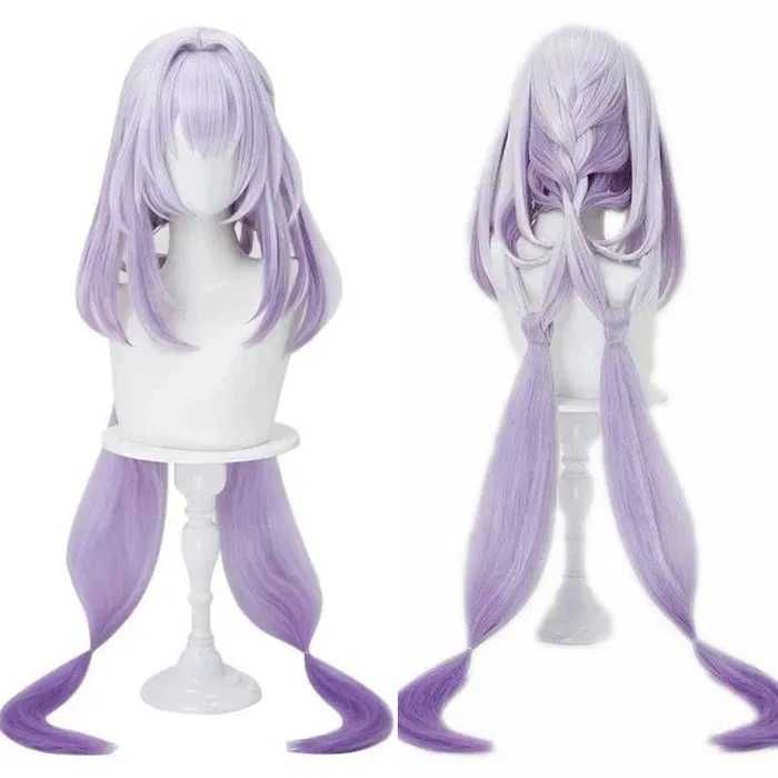 Аниме косплей лилава перука Honkai Star high quality cosplay