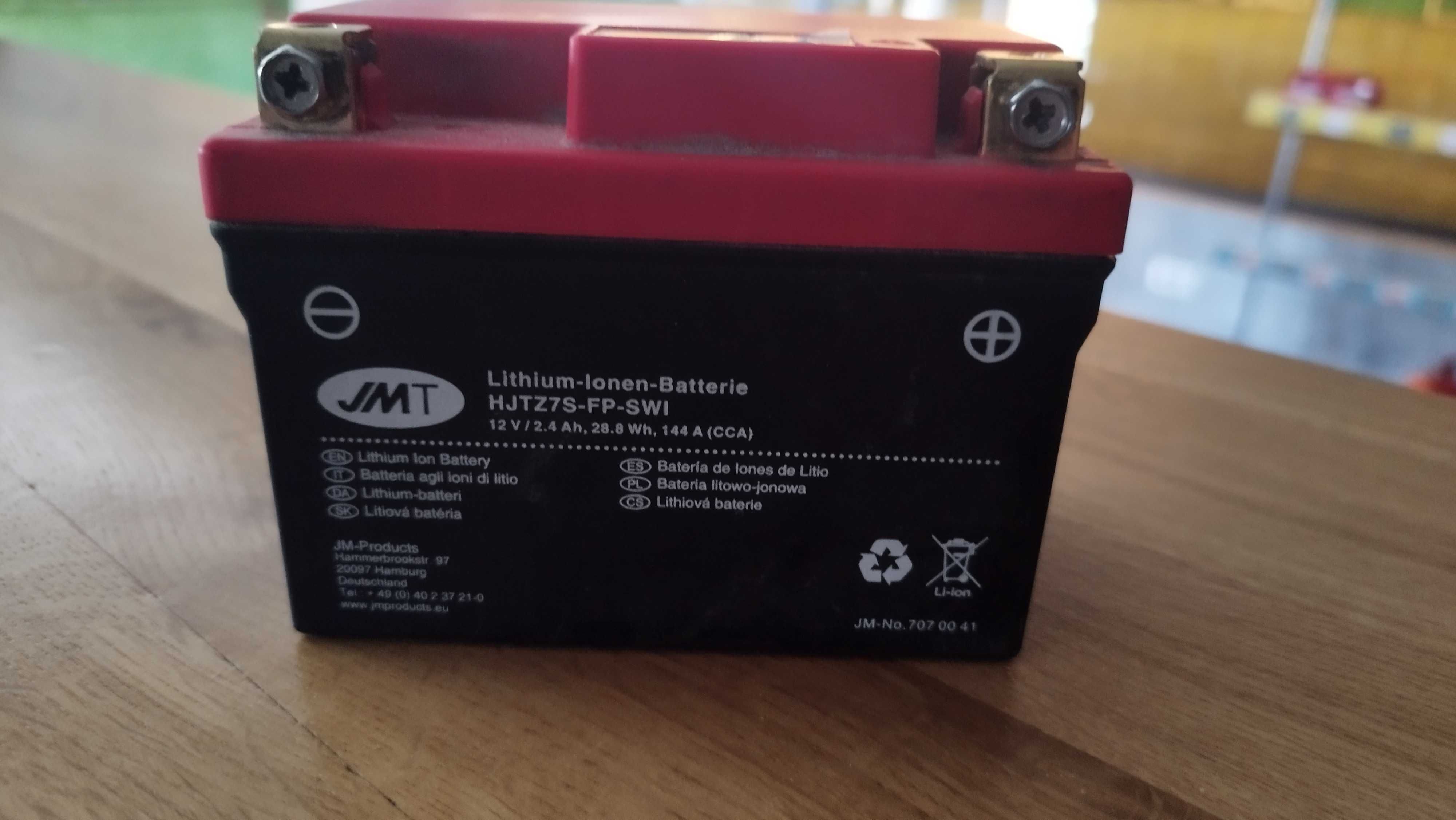 Baterie Moto lithium HJTZ7S