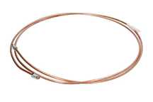 Conducta frana cupru cu niplu diametru 4,75 mm, filet exterior, Grosime perete 0,9 mm, filet M10x1/M10x1, lungime 2200 mm