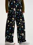 Pantaloni Largi Pull&Bear cu eticheta