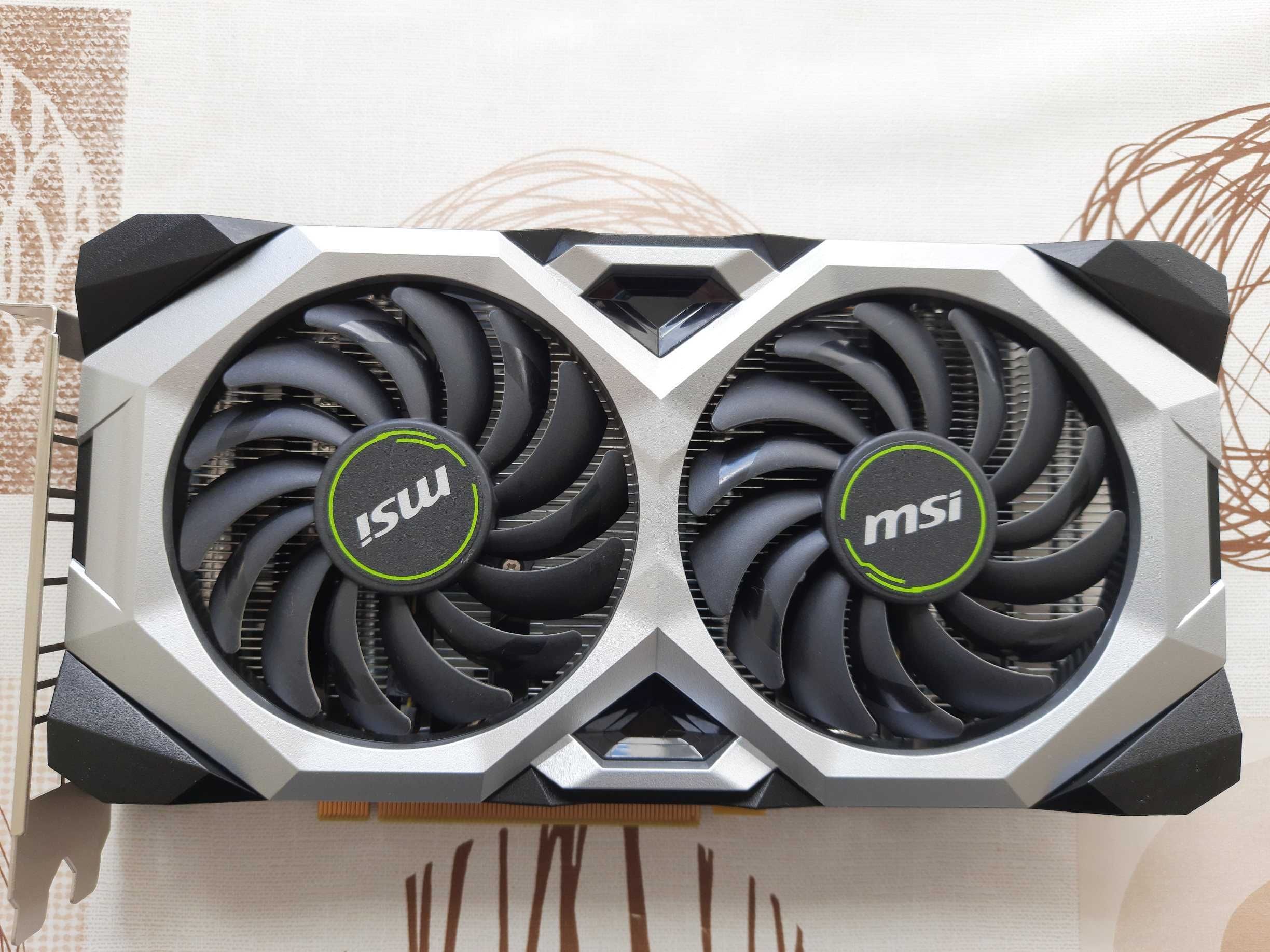 Геймърска Видеокарта MSI GeForce RTX 2060 VENTUS XS OC GDDR6