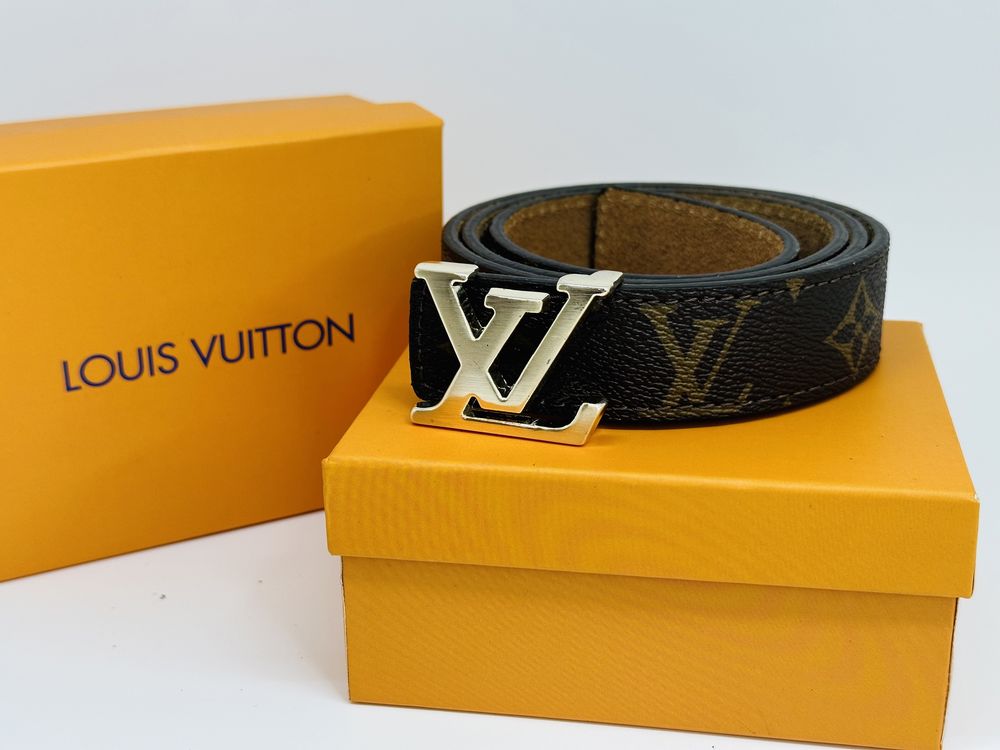 Curele pentru bărbați din piele 100% Louis Vuitton!