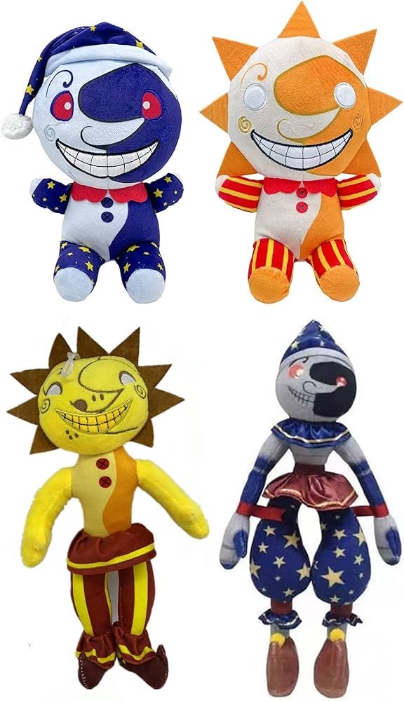 Плюшени играчки Sundrop and Moondrop Five Nights at Freddy's