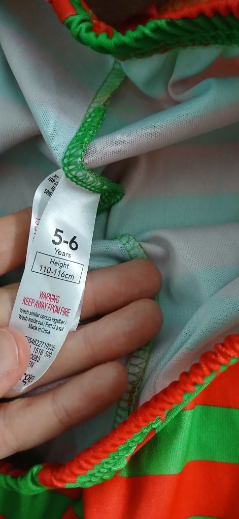 Costum de spiridus pt copii