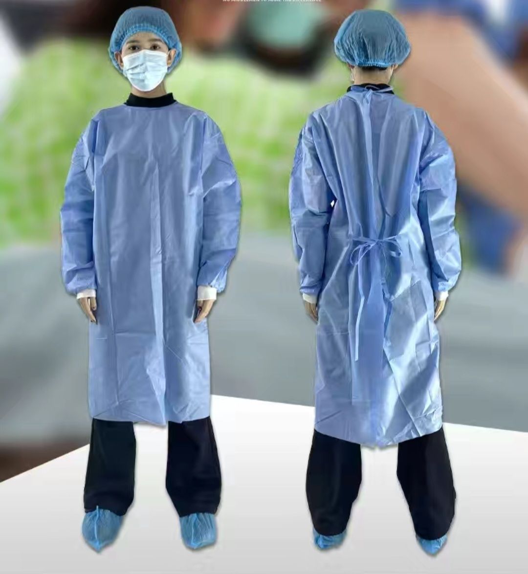 Одноразовые халаты простыни медицинские хирургические