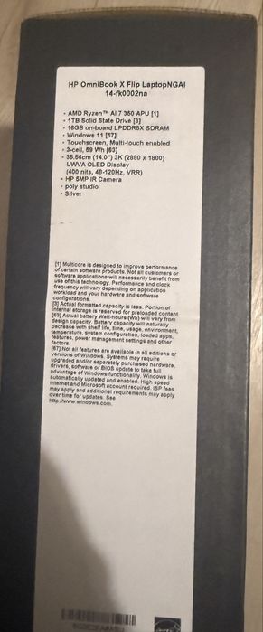 Vand HP OmniBook X Flip LaptopNGAI Nou(Sigilat)