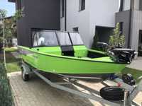 Vand barca aluminiu Windboat DC 4.5 Evo Fish+peridoc+motor