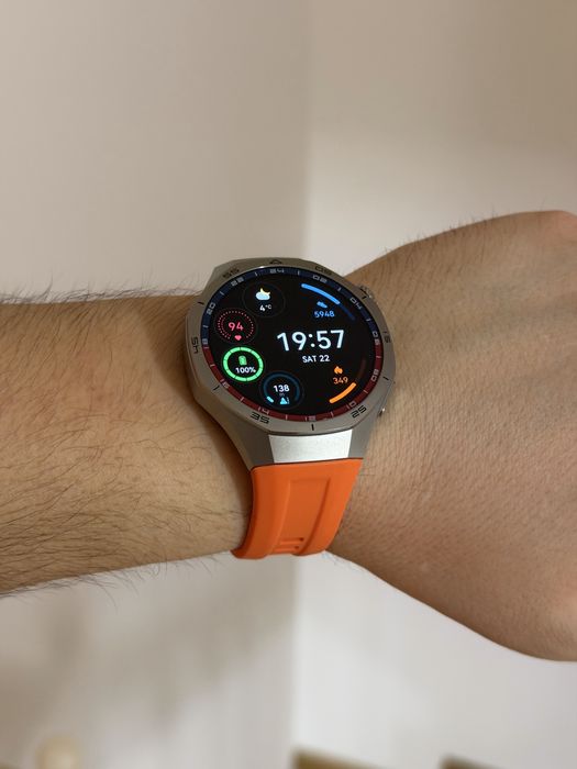 Smartwatch Huawei Watch GT 5 Pro, 46MM, Titanium Case, Titanium Strap