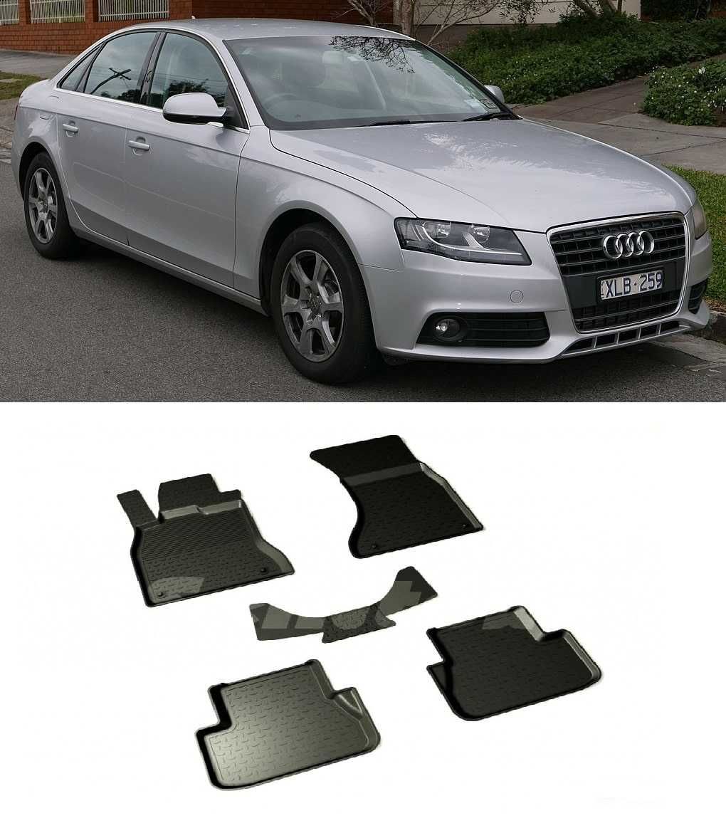 Covorase/Presuri cauciuc stil tip tavita AUDI A4 B8/ A5 2008->2016