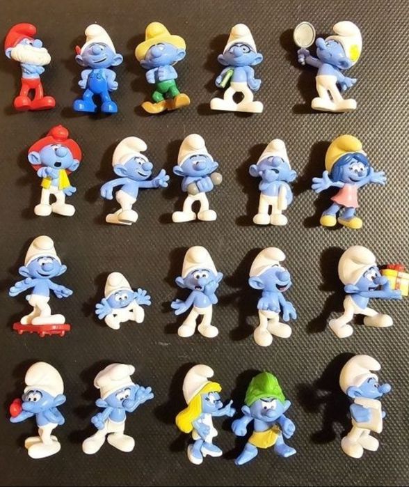 Set 20 strumfi Kaufland 2025