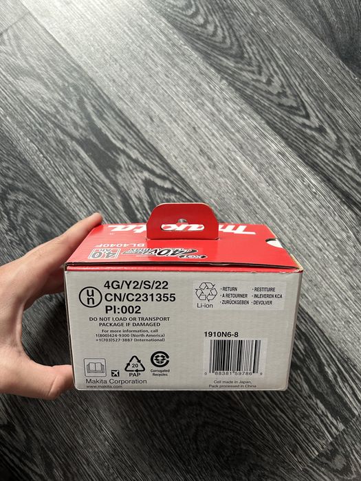 Acumulator/Baterie Makita 40v 4.0Ah BL4040F