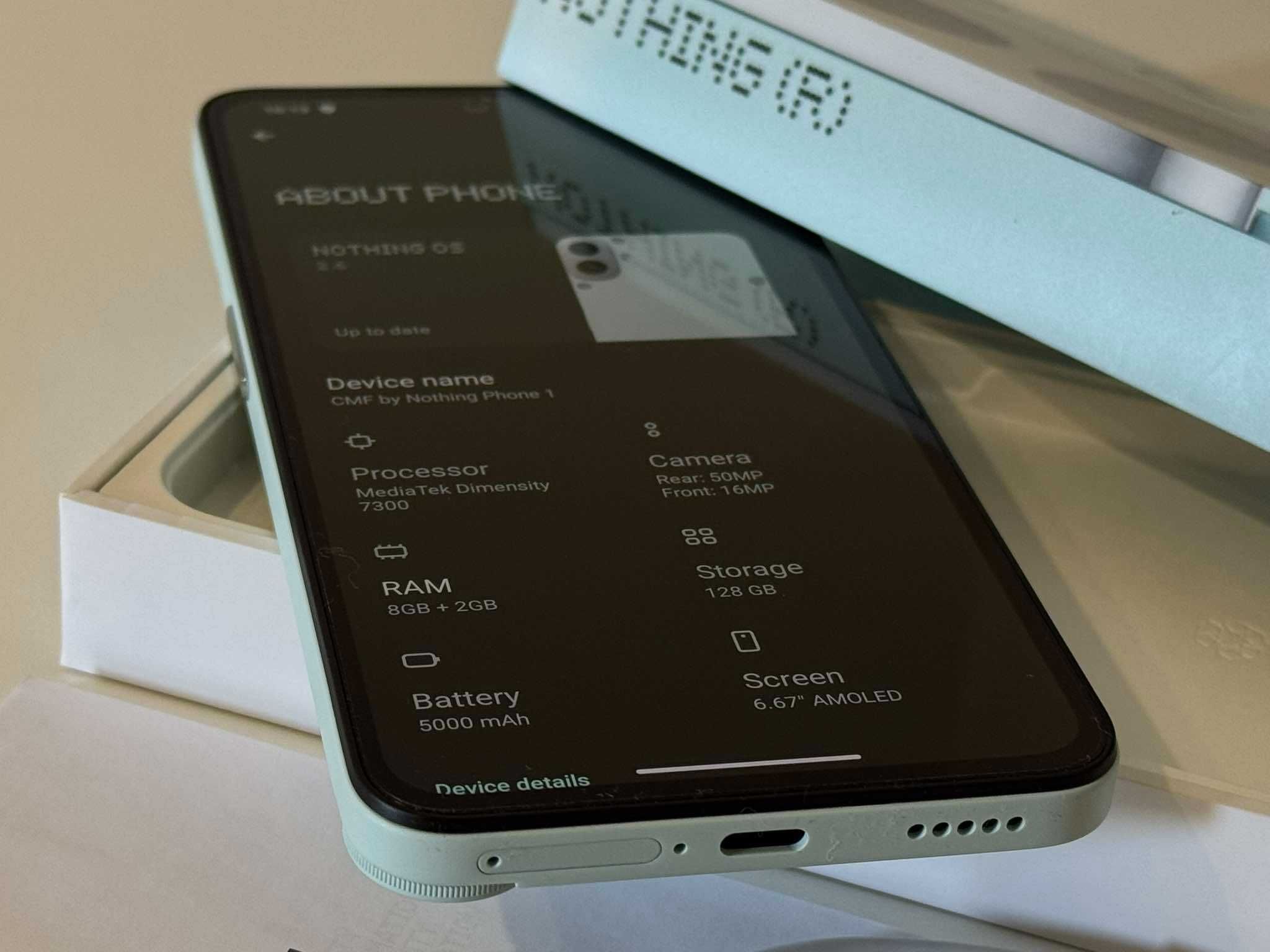 Бартер! Нов! 36м.CMF Phone 1 5G. Гаранция!
