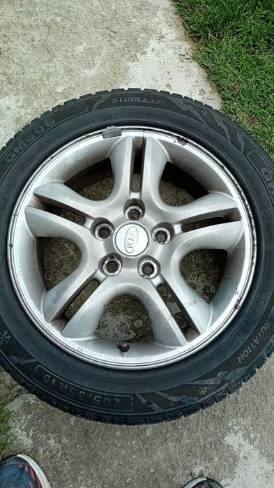 Cauciucuri r16 +Jante aliaj 5x114.3