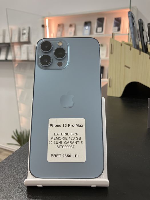 Magazin vindem iPhone 13 Pro Max, in GARANTIE!