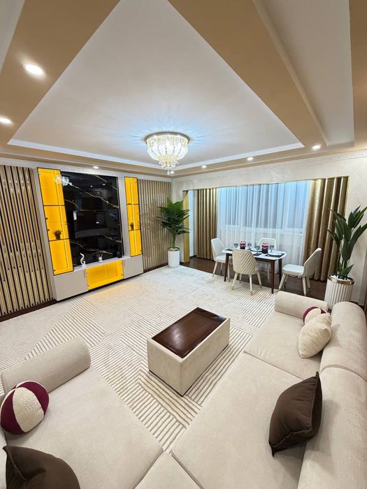 РАЗДЕЛКА, 72м²,Чиланзар 12 Квартал,3\6\9,Продаётся Евроремонт Квартира