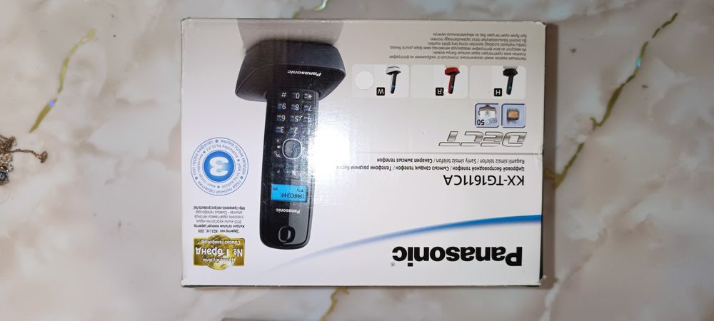 Цифровой беспроводной телефон panasonic